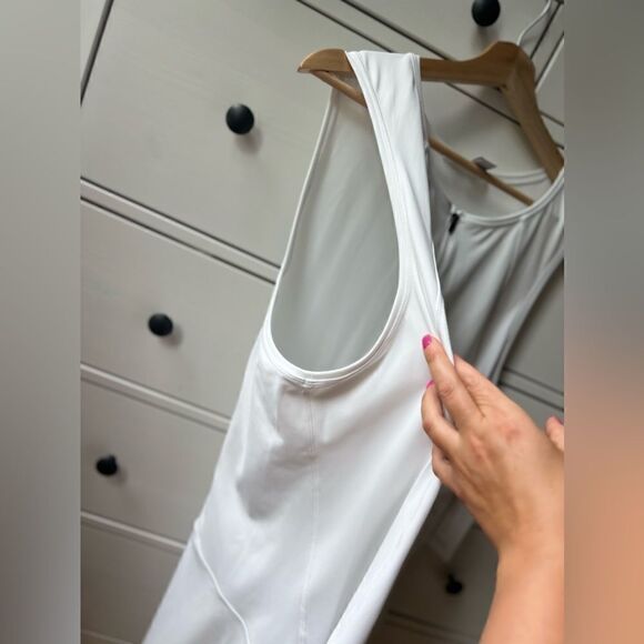 NWT ATHLETA Ace Tennis Dress in White Flare Short Pockets Athletic Size 3X /1X - Picture 15 of 17